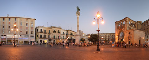 Piazza Sant’Oronzo a Lecce