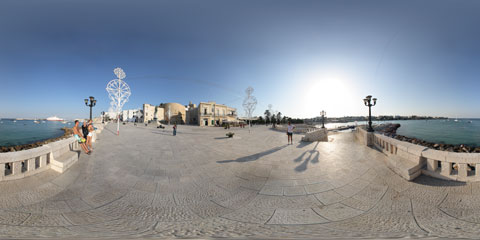 Otranto, panoramica VR a 360° del Lungomare