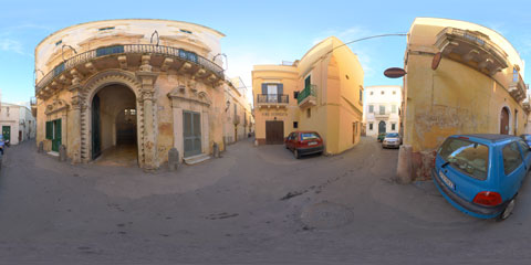 Gallipoli, panoramica VR a 360° del Palazzo Senape-De Pace