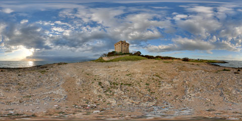 Torre Sabea - foto panoramica immersiva VR a 360°